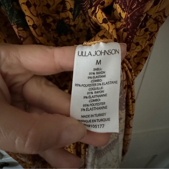 Ulla Johnson Yellow Noemi Halterneck Midi Dress - Picture 11 of 16